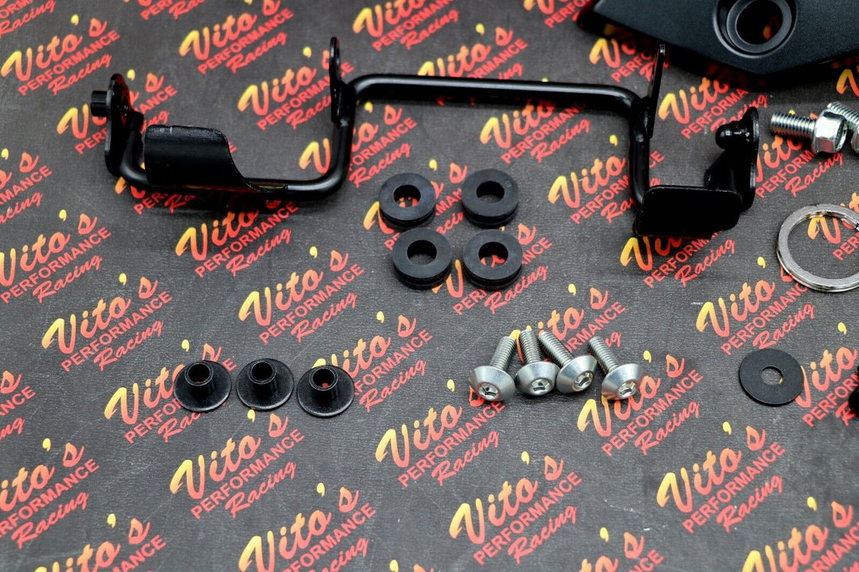 HONDA GROM GENUINE UNDER COWL BELLY PAN OEM + MOUNTING BRACKET KIT 2022-2025 4