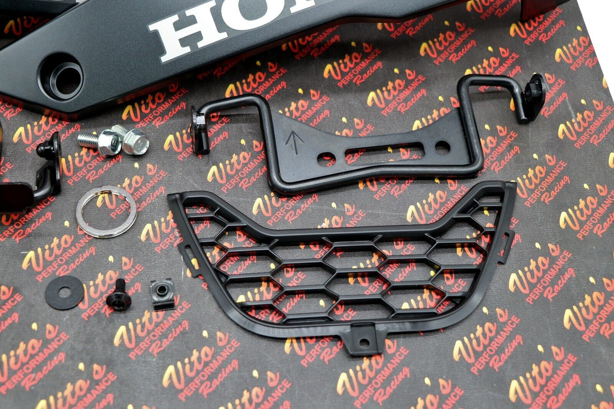 HONDA GROM GENUINE UNDER COWL BELLY PAN OEM + MOUNTING BRACKET KIT 2022-2025 5