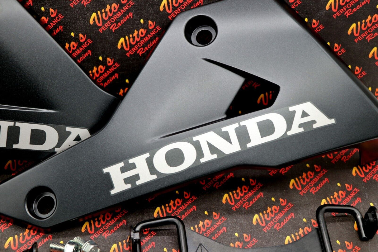 HONDA GROM GENUINE UNDER COWL BELLY PAN OEM + MOUNTING BRACKET KIT 2022-2025 6