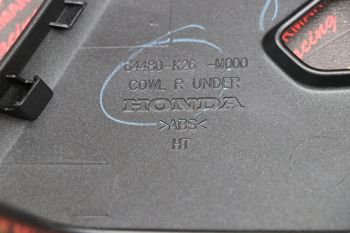 HONDA GROM GENUINE UNDER COWL BELLY PAN OEM + MOUNTING BRACKET KIT 2022-2025 10