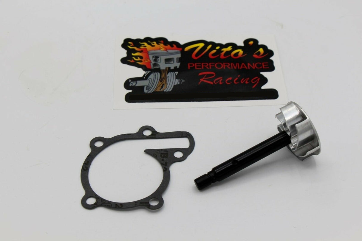 Vito's Yamaha Banshee impeller BILLET ALUMINUM + water pump gasket 1987-2006 2