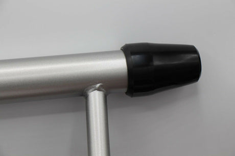 NEW OEM factory Banshee 1987-2006 front bumper guard + rubber end caps SILVER 5