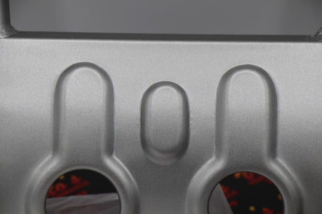 NEW OEM factory Banshee 1987-2006 front bumper guard + rubber end caps SILVER 7