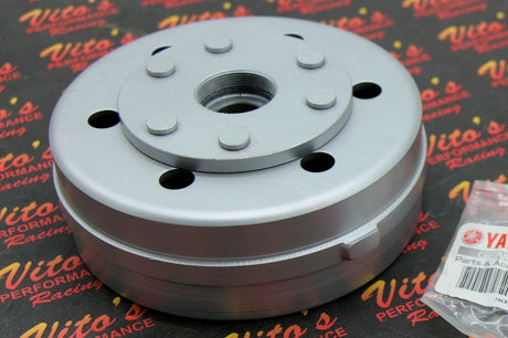 LIGHTENED FLYWHEEL Yamaha Banshee shaved rotor 1987-2006 + NEW OEM nut 3