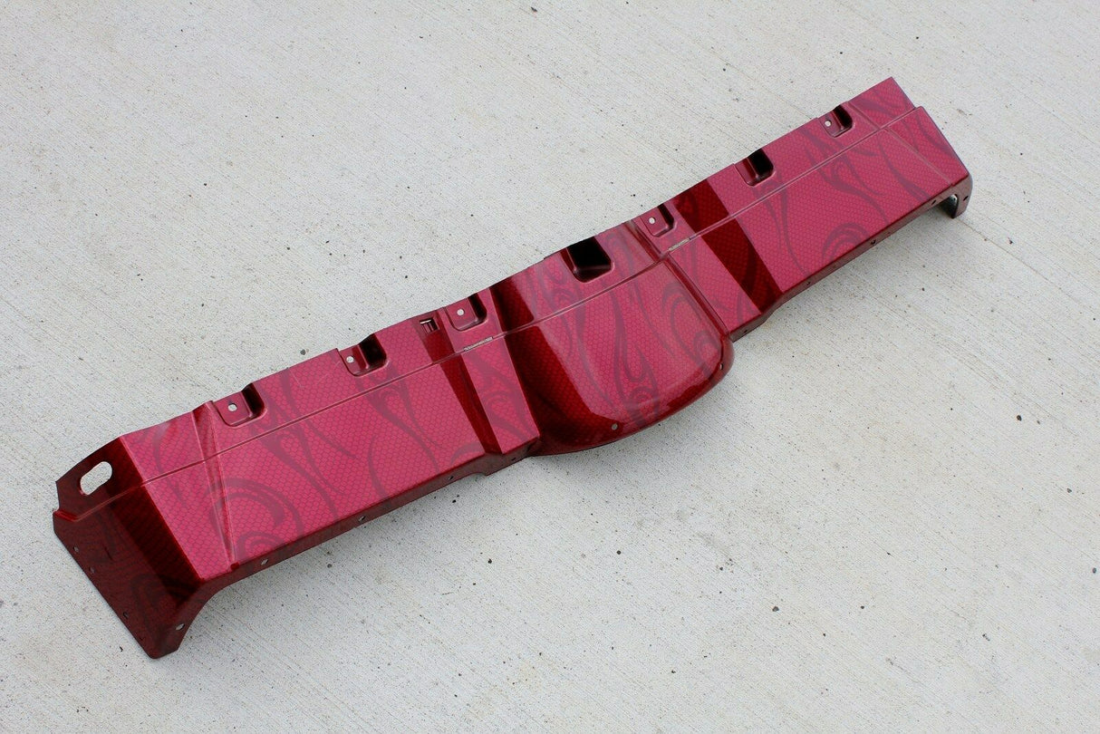 New 2004-2010 Yamaha Rhino Oem Factory Cowl Dash Red 1