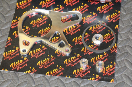 NEW Yamaha Banshee round style axle bearing carrier 35mm brake caliper stay 6