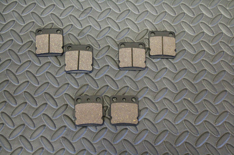 NEW front + rear brake pads Yamaha Banshee 1990-2006 or Raptor 660 2001-2005 3