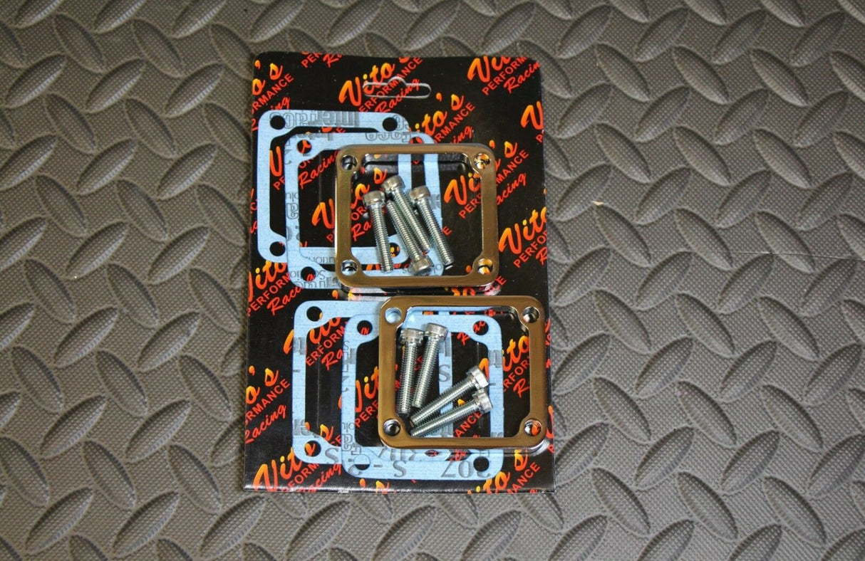 Vito's REED SPACERS + allen head hardware + gaskets Yamaha Banshee 1987-2006 1