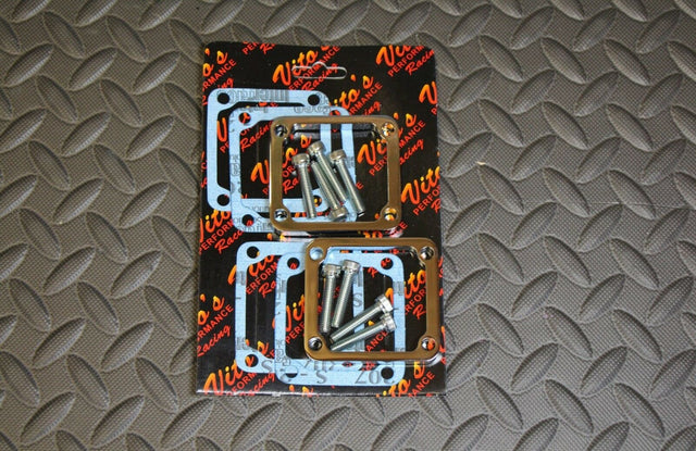 Vito's REED SPACERS + allen head hardware + gaskets Yamaha Banshee 1987-2006 1