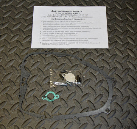 Vito's Performance BLASTER oil injection block off plate + gasket kit 1988-2006 4