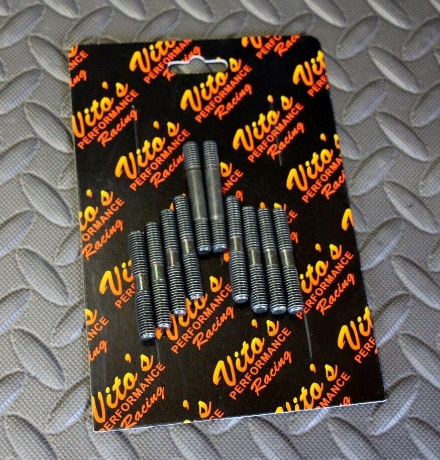 Vito's Performance HEAD STUD KIT Yamaha Banshee cylinder 10 studs - stock length 1