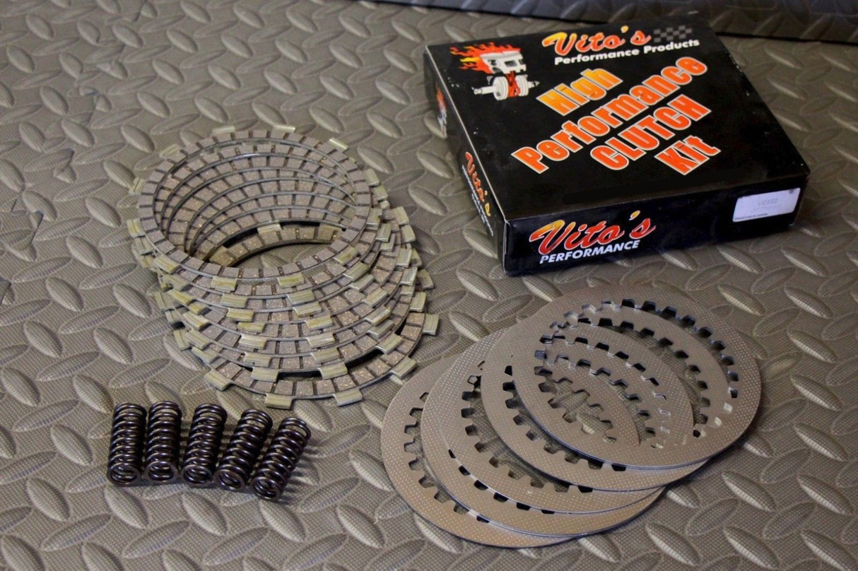 Vitos High performance CLUTCH FIBERS kit friction plates Yamaha 660 Raptor 01-05 1