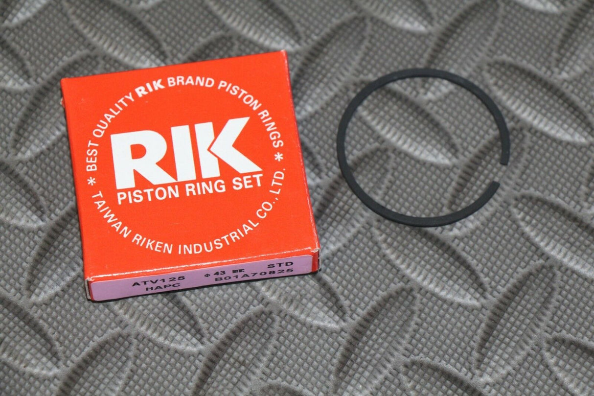 Vito's Yamaha TA125 Piston kit wrist pin-clips + RIK ring TA125 307-11631-70-96 3