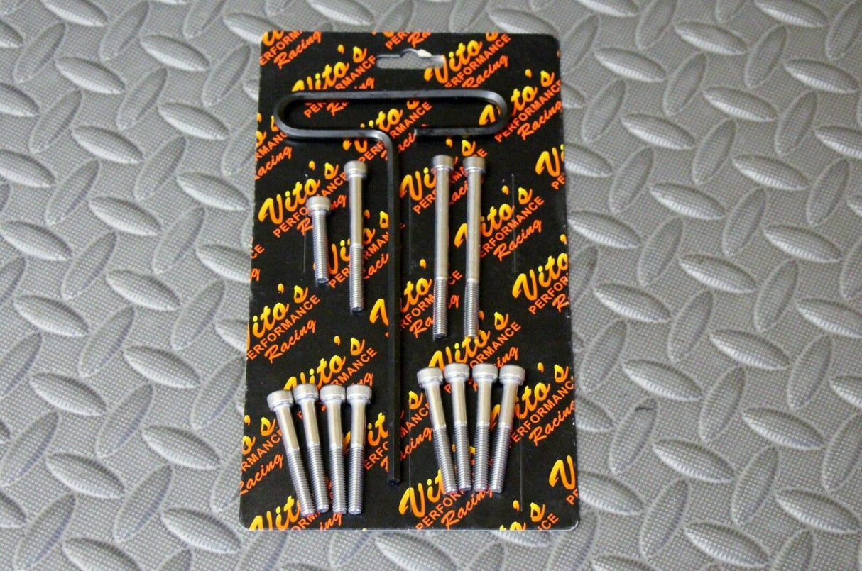 Vito's Stainless Steel allen head BOLT KIT Yamaha Blaster: Engine Case CK200 2