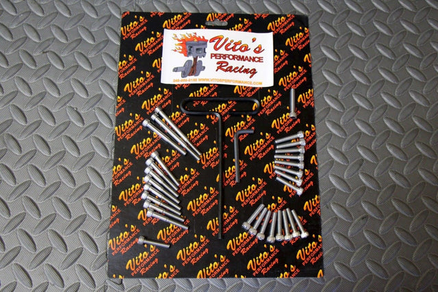 Vito's Performance Stainless BOLT KIT Blaster Engine Cases clutch cover FCSK200 1