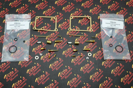 2 x Yamaha Banshee Carburetor Rebuild kit Carb YFZ350 1987-2006 - jets needle 1