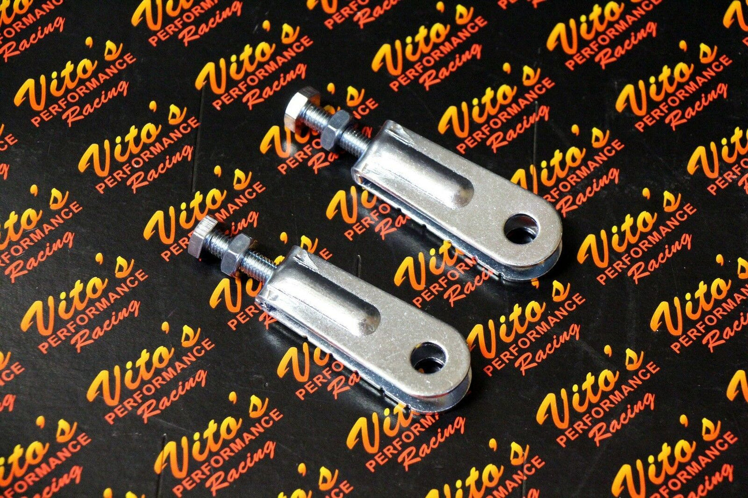 2 x Vitos Yamaha Banshee Warrior Blaster Raptor 350 chain adjusters rear carrier 1