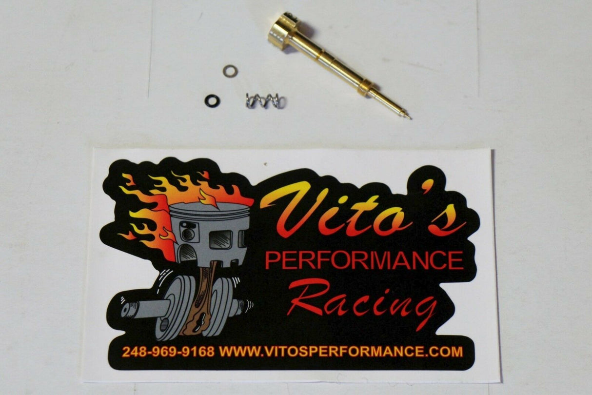 Vitos Performance Yamaha YFZ450 adjustable fuel air mixture screw UPGRADED BRASS 2