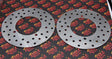 2 x Vito's rear wheel disc brake rotor Polaris Ranger RZR 800 Sportsman 400 500 1