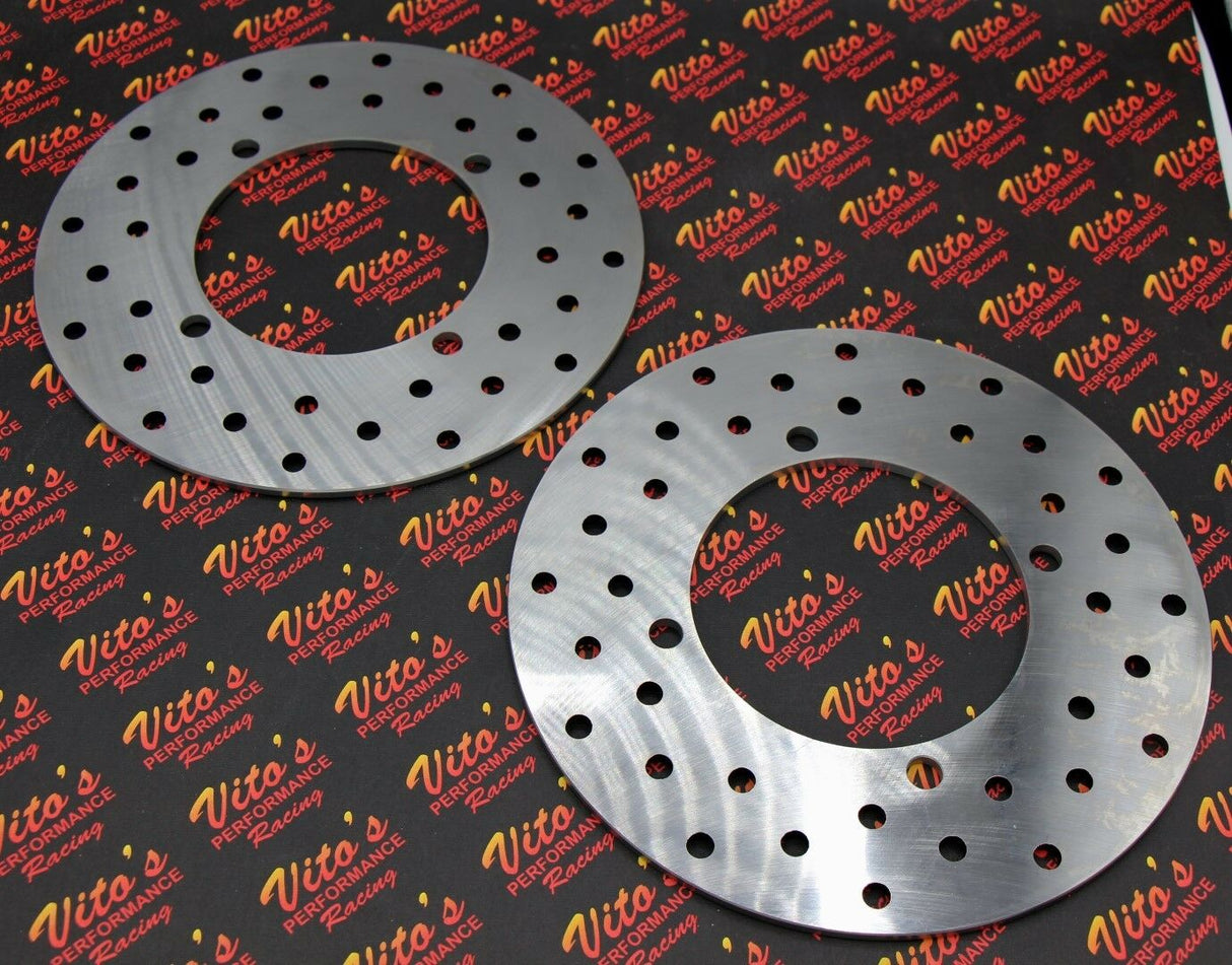 2 x Vito's rear wheel disc brake rotor Polaris Ranger RZR 800 Sportsman 400 500 2