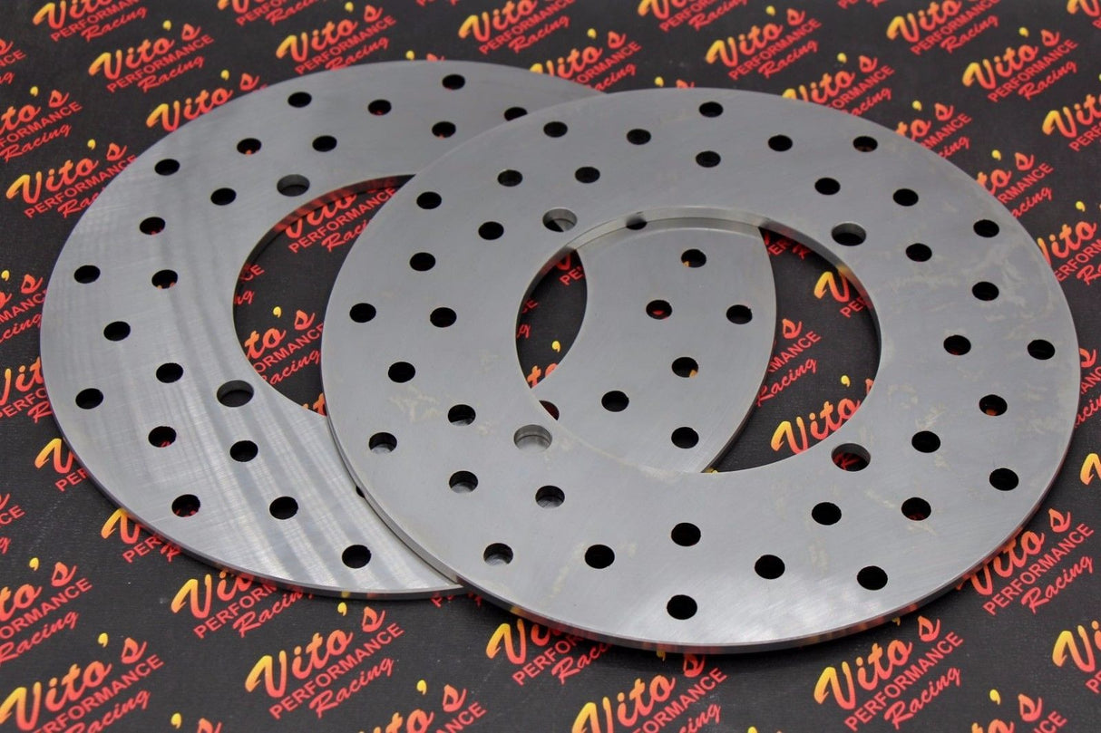 2 x Vito's rear wheel disc brake rotor Polaris Ranger RZR 800 Sportsman 400 500 3
