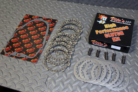 Vito's High performance CLUTCH FIBERS kit plates Yamaha Blaster + cover gasket 2