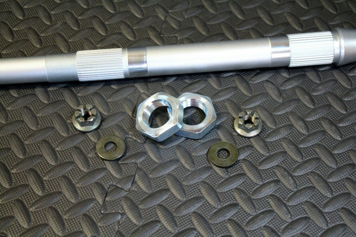 NEW Vito's Performance +2" extended AXLE Yamaha Banshee + hub + axle nuts kit 2