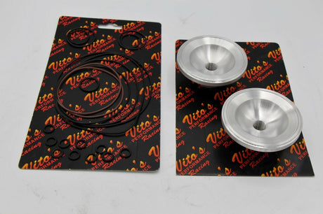 2 x Cool Head Domes Yamaha Banshee  Pro Design VITO's + O-RING kit combo 4