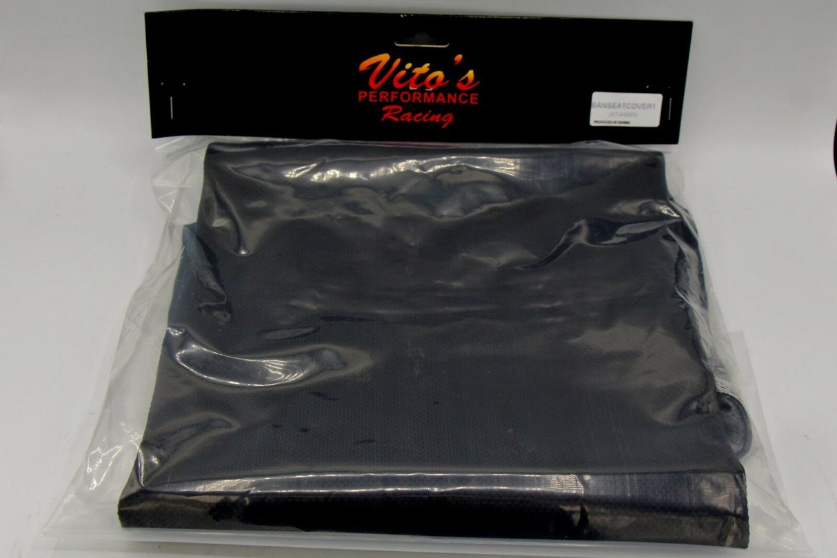 Vito's Performance Yamaha Banshee Black gripper seat cover - fits: 1987-2006 1