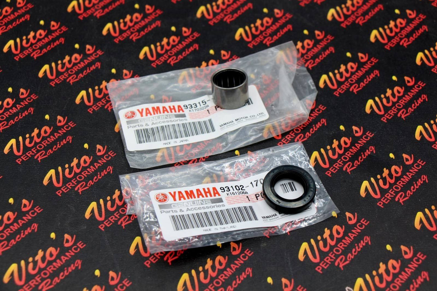 NEW Yamaha Banshee case clutch shaft actuator holder arm bearing + seal KIT 2