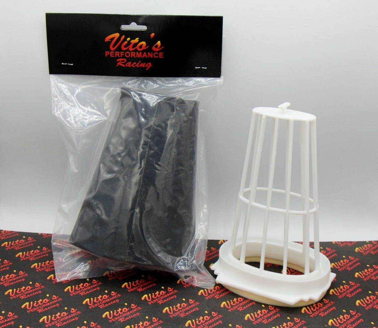 1987-2006 Yamaha Banshee OEM factory AIR FILTER CAGE GUIDE w/ New Vito's filter 1