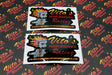 2 X Vito's Performance Sticker Set Kit Flaming Piston Crank Banshee Blaster 1