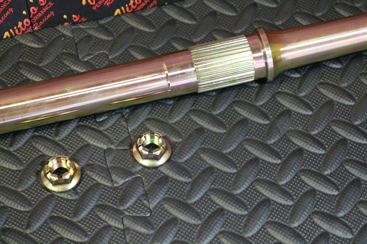 Vito's Performance SHORTY DRAG AXLE Yamaha Banshee 1987-06 NEGATIVE 3.5" narrow 7