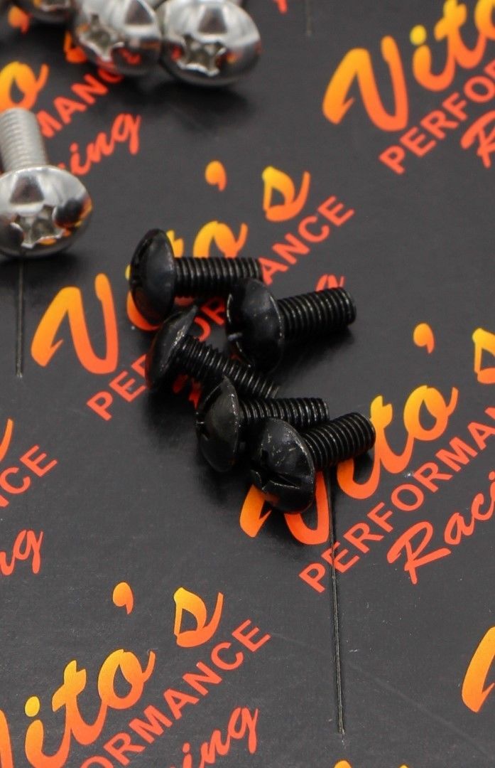 17 PIECE VITO'S YAMAHA BANSHEE FENDER BOLT SCREW MOUNT KIT PLASTICS HARDWARE 4