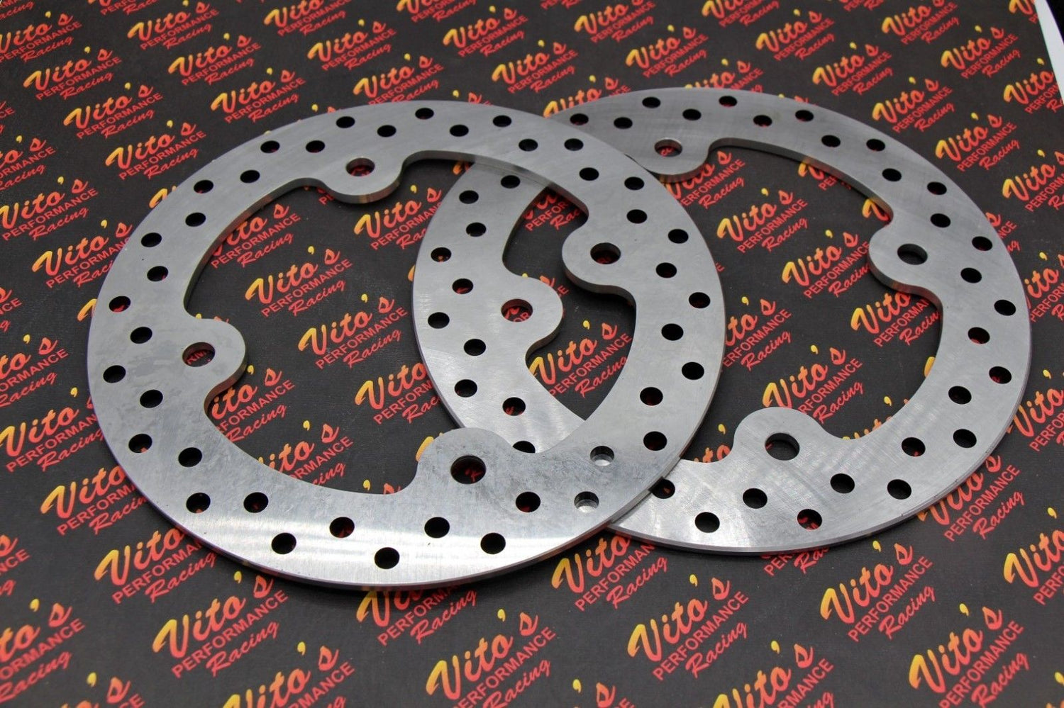 2 x Vito's front wheel disc brake rotors Polaris RZR 800 800S RZR570 2008-2014 1