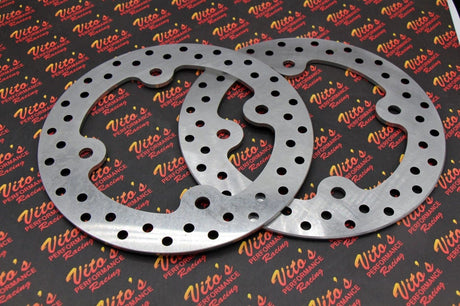 2 x Vito's front wheel disc brake rotors Polaris RZR 800 800S RZR570 2008-2014 1