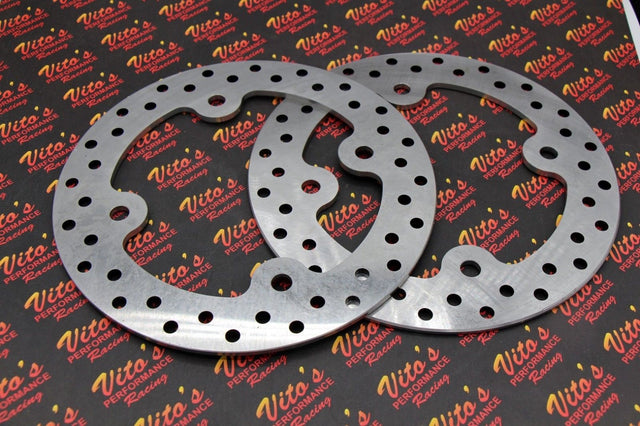 2 x Vito's front wheel disc brake rotors Polaris RZR 800 800S RZR570 2008-2014 1