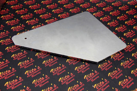 Paddle boat aluminum rudder SUN Dolphin - 3 or 5 seater - heavy duty 1/4 plating 3