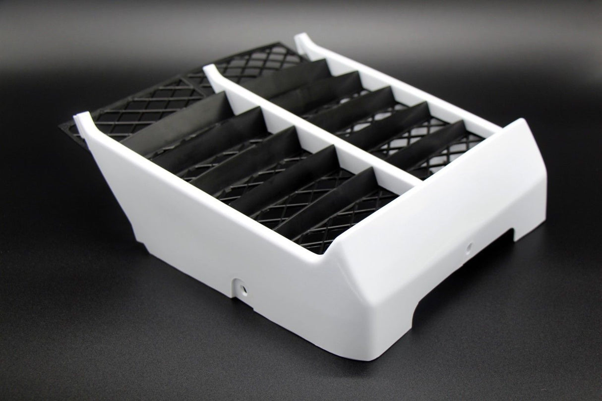 NEW Vito's Yamaha Banshee plastic gas tank side covers + grill 1987-2006 WHITE 3