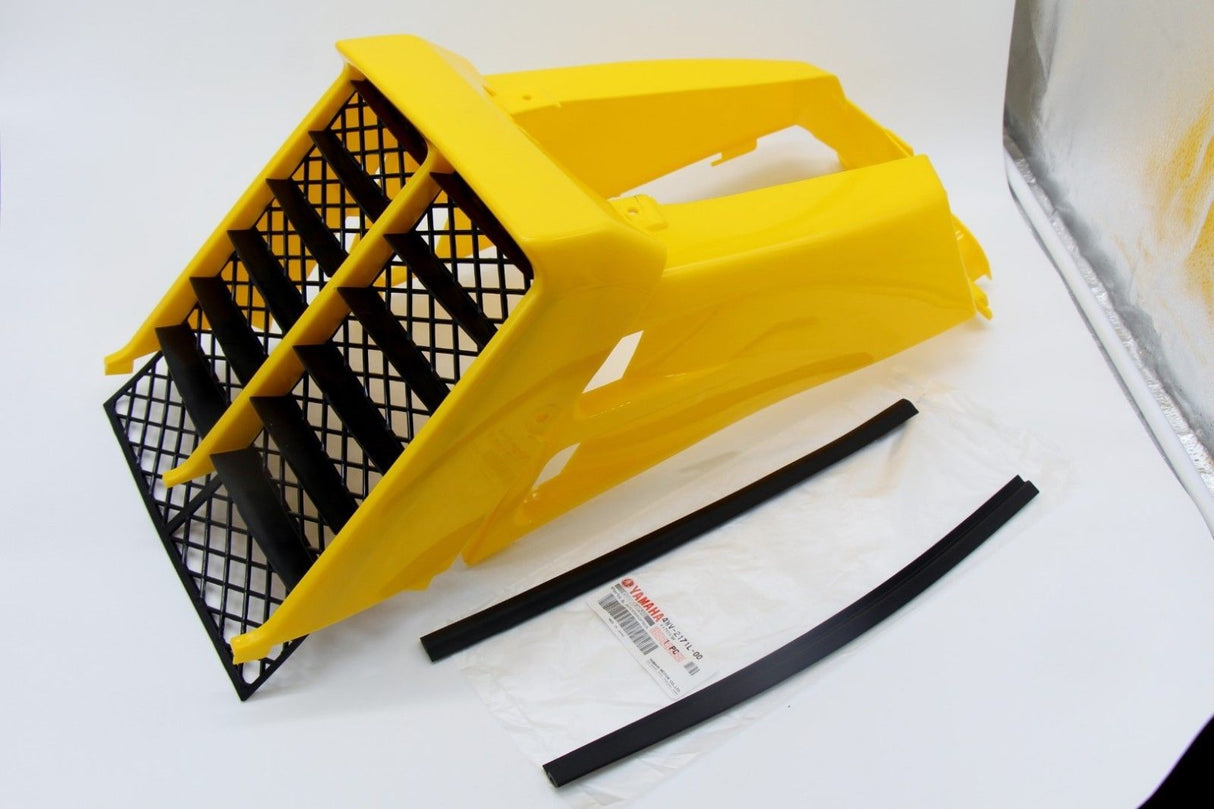 NEW Vito's Yamaha Banshee plastic gas tank side covers + grill 1987-2006 YELLOW 1