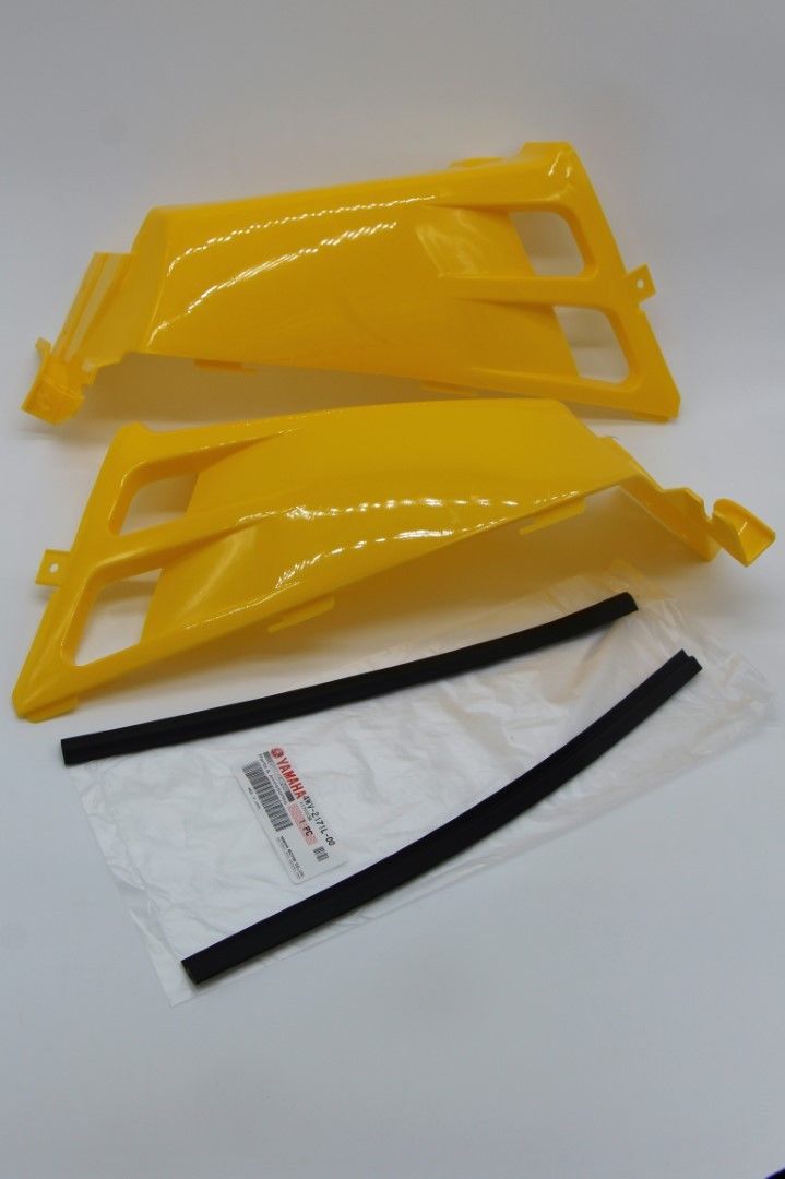 NEW Vito's Yamaha Banshee plastic gas tank side covers + grill 1987-2006 YELLOW 4