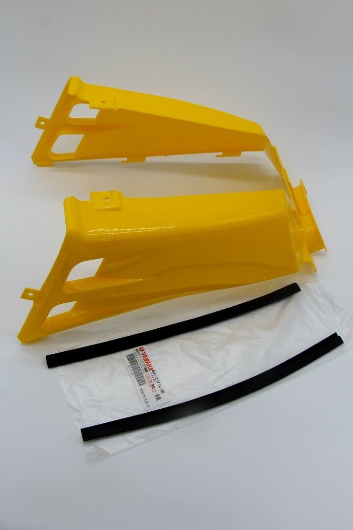 NEW Vito's Yamaha Banshee plastic gas tank side covers + grill 1987-2006 YELLOW 6