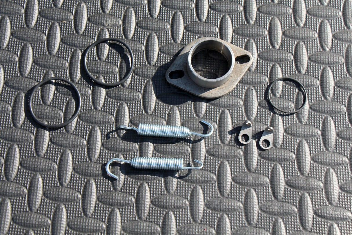 Yamaha Blaster Vito's Performance FAT BASTARD exhaust pipe + silencer CHROME 8