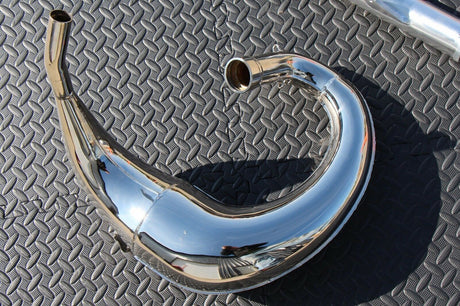 Yamaha Blaster Vito's Performance FAT BASTARD exhaust pipe + silencer CHROME 10