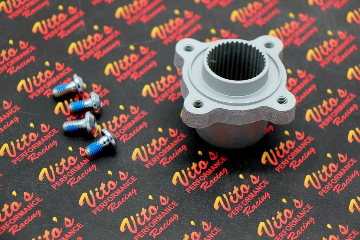 New Rear Brake Disc Rotor Hub + Bolts Yamaha 1987-2006 Banshee 2Gu-25712-00-00 3