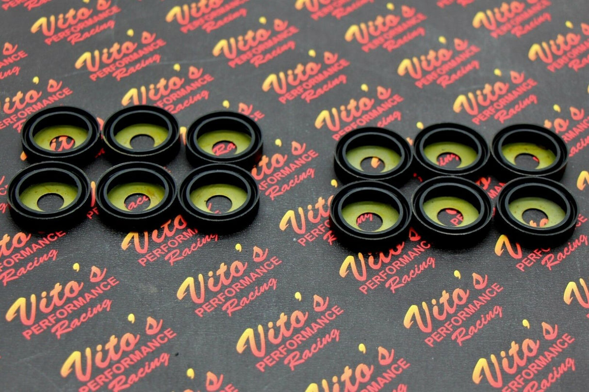 12 x Vito's A-Arm DUST COVER CAPS Yamaha Banshee YFZ450 YFZ450r Raptor 660 700 1