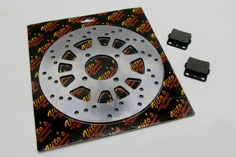 Vito's Performance rear wheel disc rotor Yamaha Banshee Raptor 660 + brake pads 1