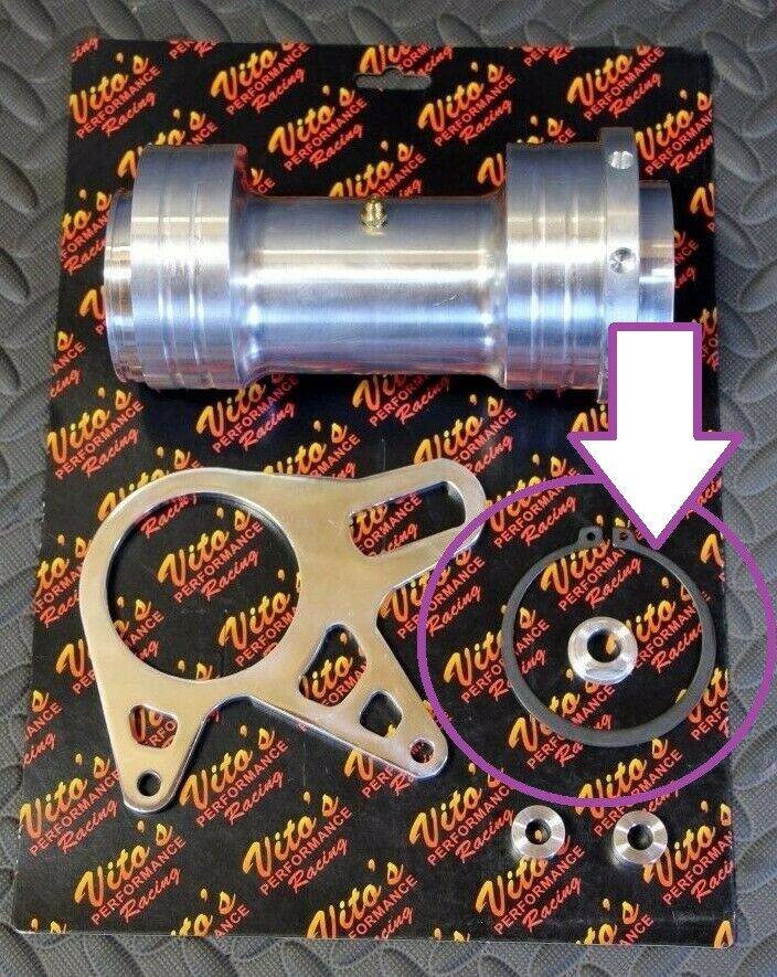 NEW BRAKE PLATE RETAINER SPRING SNAP RING FOR YAMAHA BANSHEE ROUND REAR CARRIER 2