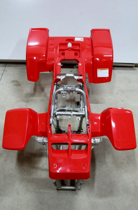 NEW Yamaha Banshee fenders front + rear plastic body 1987-2006 RED 3