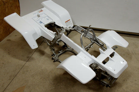NEW Yamaha Banshee fenders front + rear plastic body 1987-2006 WHITE 1
